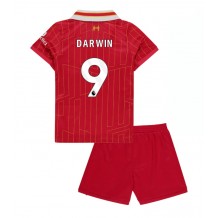 Liverpool Darwin Nunez #9 Hemmatröja Barn 2024-25 Kortärmad (+ Korta byxor)